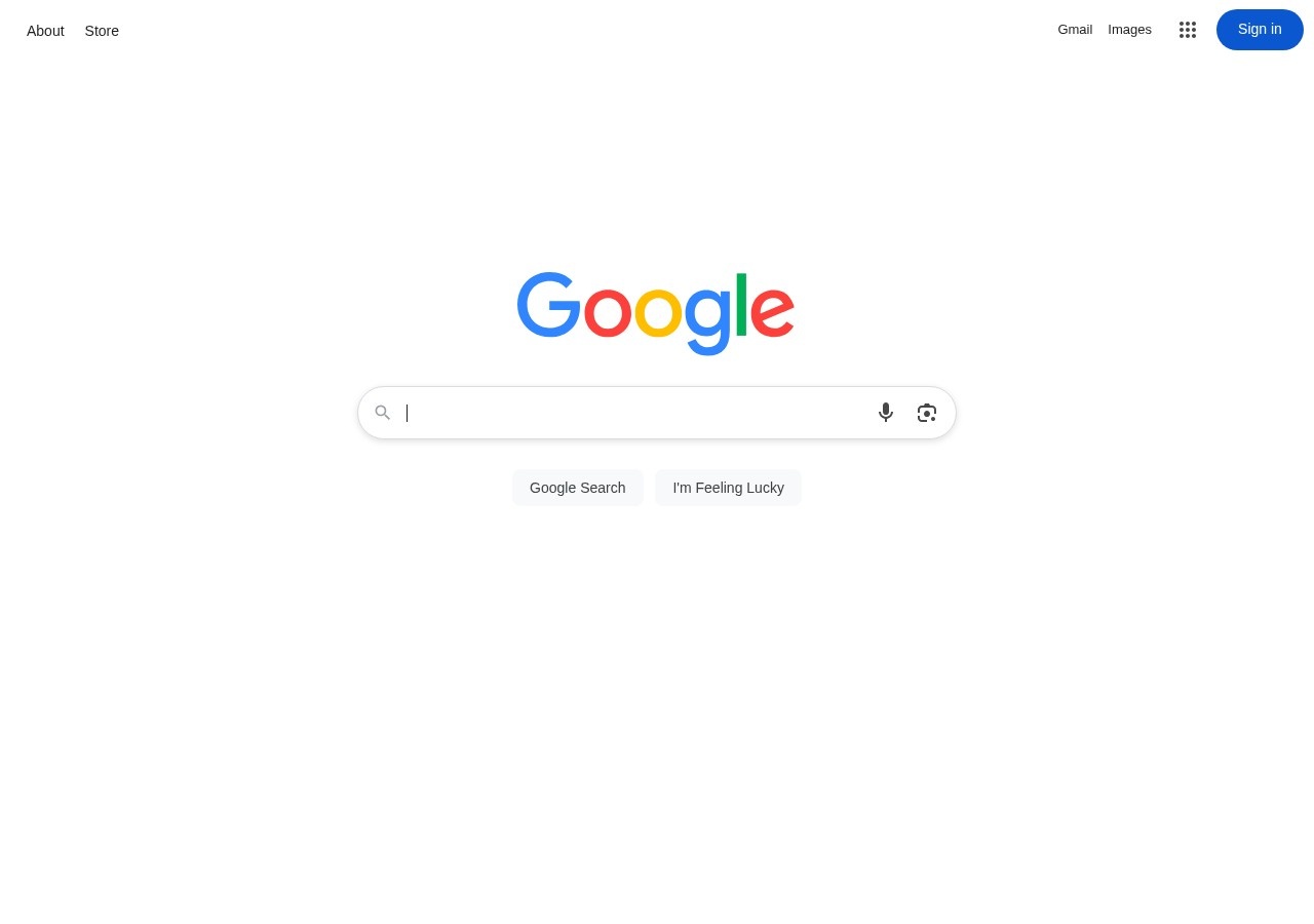 Screenshot of google.com captured during the latest DarkOra scan