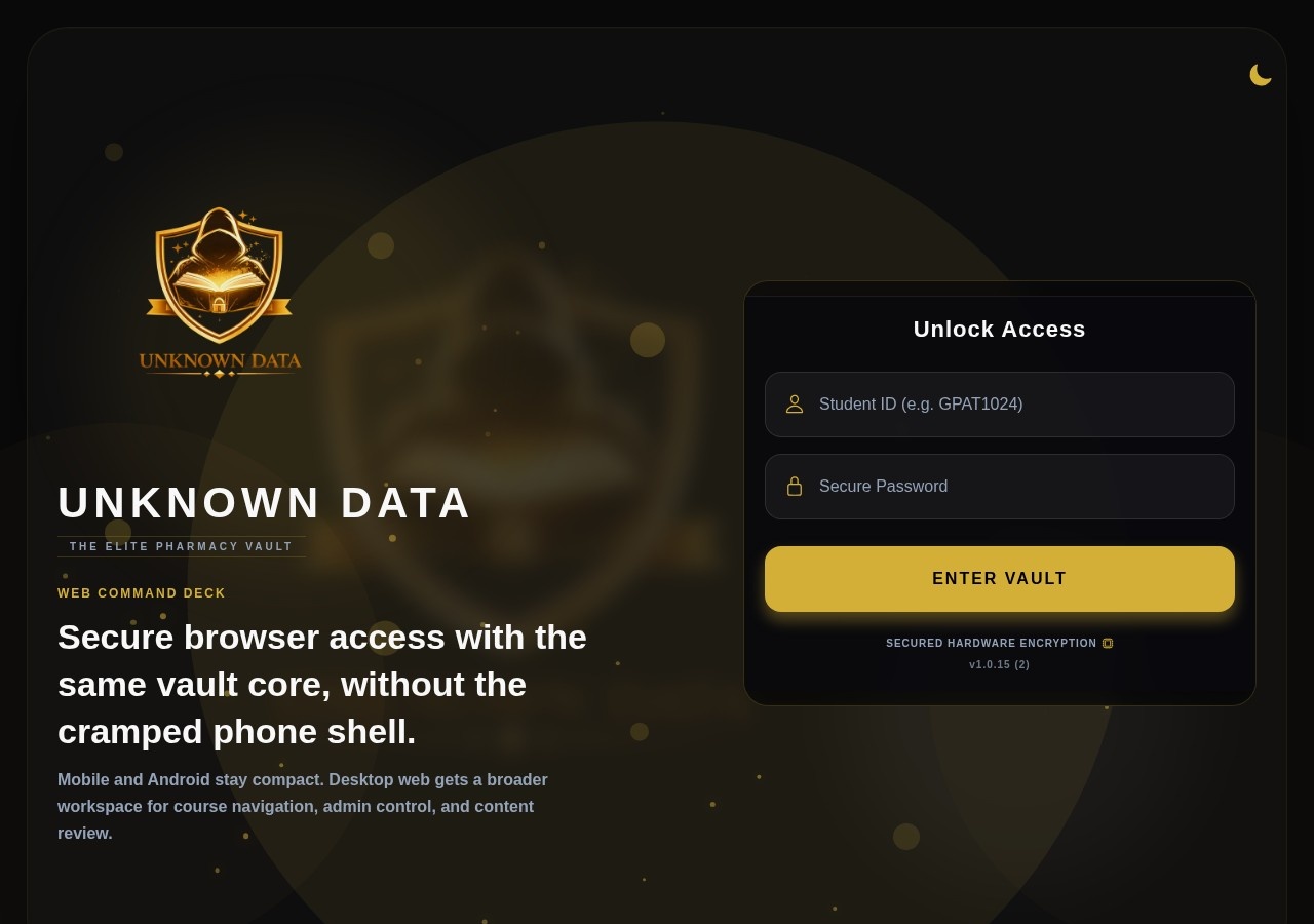 Screenshot of unknowndataud.online captured during the latest DarkOra website safety scan