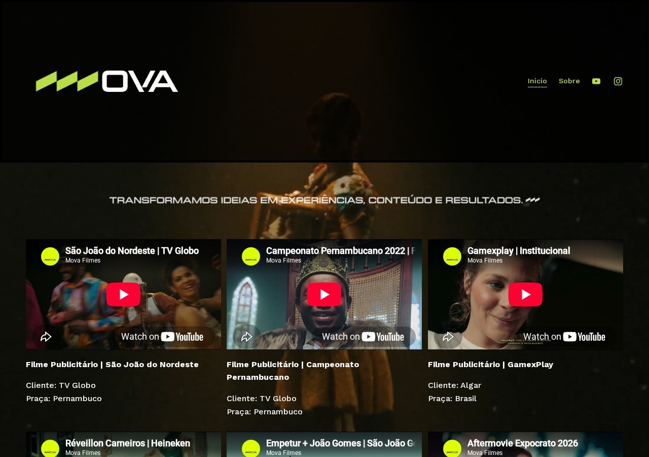 Screenshot of www.movafilmes.art captured during the latest DarkOra website safety scan