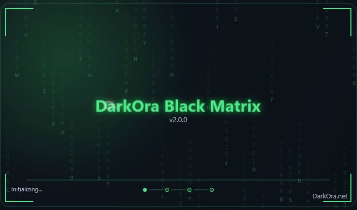 DarkOra Black Matrix Alien Txtbase lookup - main screen